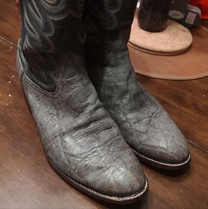 Genuine Elephant Skin Boots Tony Lama